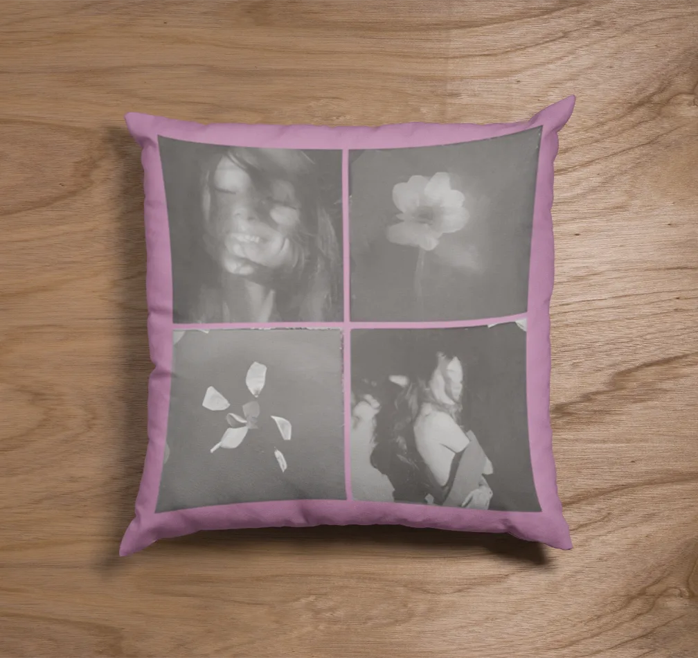 Ariana Grande Petal Collage Pillow Case