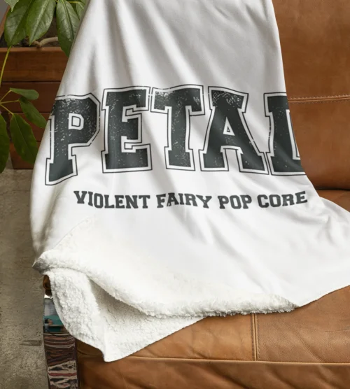 Ariana Grande Petal Varsity White Blanket